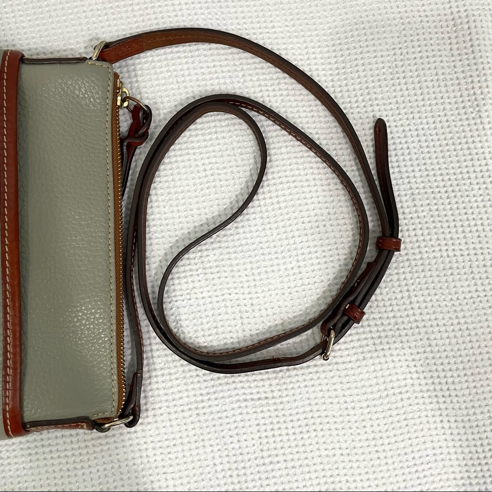 Dooney and Bourke Gray Ginger Pouchette - Picture 8 of 15